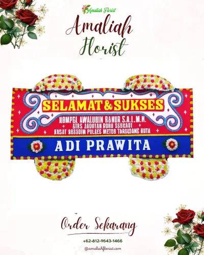Karangan Bunga Ucapan Selamat di Singosari Malang
